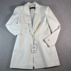 Zara Women's Cream Blazer